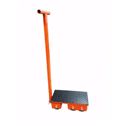 Nutronics 8 Ton Cargo Trolley With Handle, 180° Rotation & 6 PU Wheels