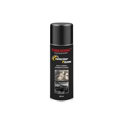 UNIESHINE Car Interior Foam Cleaner 500 ml Upholstery and Leather Cleaner Spray for Seats Dashboard Removes Tough Stains