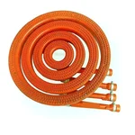 Combo of Cast Iron Korean Burner No.1,2,3 & 4 set For Big SS 4 Ring Burner Biryani Bhatti, 39 x 39 x 18 inch Size