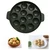 SBWG Semi-Commercial Gas Operated 12 Mould Round Shaped Paniyaram Pan