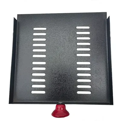 7.5x6.9 inch Cast Iron Charcoal Tray for NE GRILLS Premium Quality 8 inch Mini Charcoal BBQ Grill with 4 Skewers