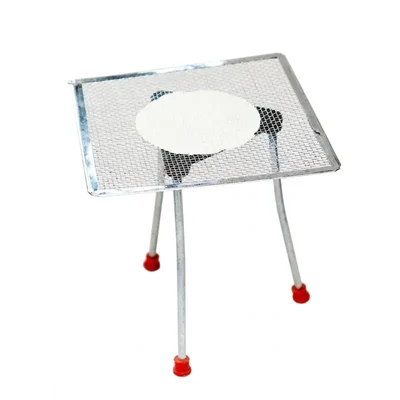 Cometek 4x6 Inch Tripod Iron Stand with Wire Gauze Kit for Laboratory Basic Heating Experiments