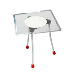 Cometek 4x6 Inch Tripod Iron Stand with Wire Gauze Kit for Laboratory Basic Heating Experiments