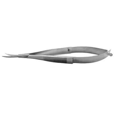 Forgesy Castroveijo Micro Curved Scissor, Noyes Spring Scissor 11cm