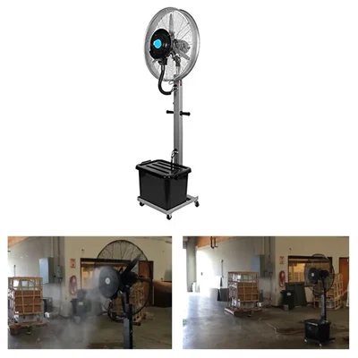 Ryna Heavy Duty 26 inch Trolley Type Mist Fan with 40L Water Tank