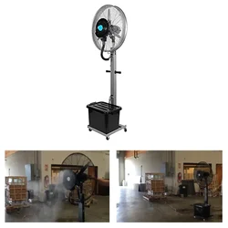 Ryna Heavy Duty 26 inch Trolley Type Mist Fan with 40L Water Tank