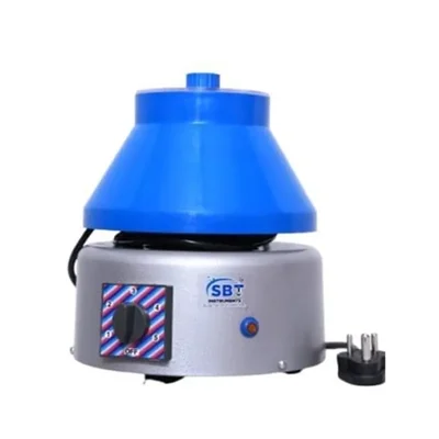 SBT Instruments Laboratory Centrifuge Machine with Capacity of 8x15 ml Tube, 3500 RPM, Grey & Blue HD model