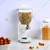 Single Cup 3.5 Ltr Cereal Dispenser for Hotels and Restaurants Buffet, White Colour