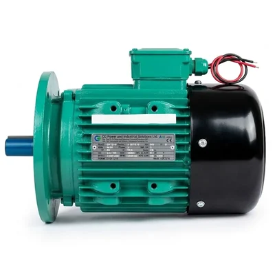 CG Power GF7508 1 HP Single Phase Copper Winding 4 Pole Flange Mounted AC Motor