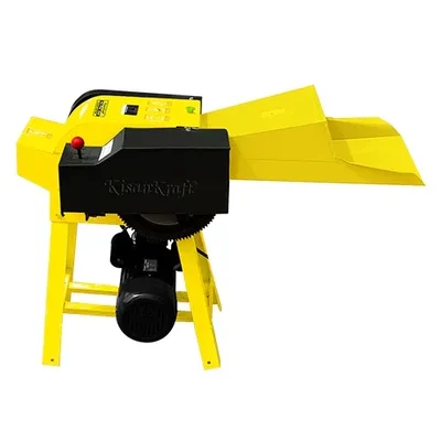 KisanKraft KK-FMC-500 Chaff/Grass Cutter With 3 HP Motor, 600-1000 Kg/hr Cutting Capacity