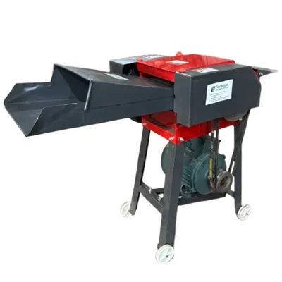 Farmiaze 3 HP Chaff Cutter/Grass Cutter of 800 kg/hr Output and with Motor, FEPL.CC3