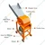 Hari Oum 1.5 HP Chaff/Chara Cutter With 500 Kg/hr Cutting Capacity, Mild Steel Body
