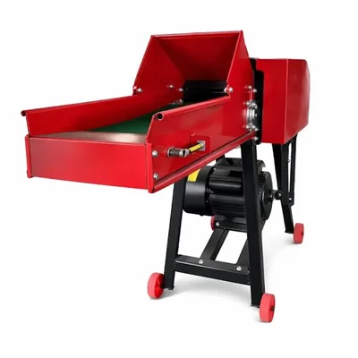 Godhan Prime Chaff Cutter, 3 HP Copper Motor, 1400 to 1800 kg/hr Output Capacity for Medium Dairy Farms & Agriculture