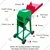 Heavy Duty Chaff Cutter/Grass Cutter Machine 800 Kg per hr, with 3 HP Motor