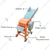 Hari Oum Chaff/Chara Cutting Machine Without Motor, 300 to 600 Kg/hr Cutting Capacity