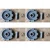 Pack of 4 Wheel Set for Both Indian and Chinese Model Chaff Cutter