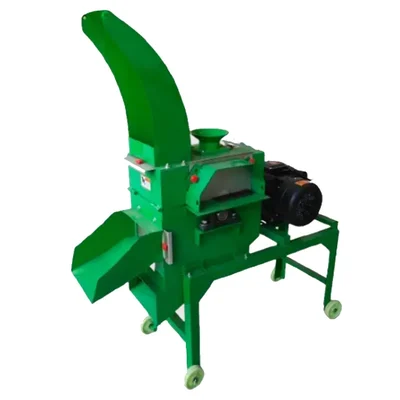 3 HP Chaff Cutter with Crusher, Cutting 500 kg/hr & Crushing 300 kg/hr Capacity
