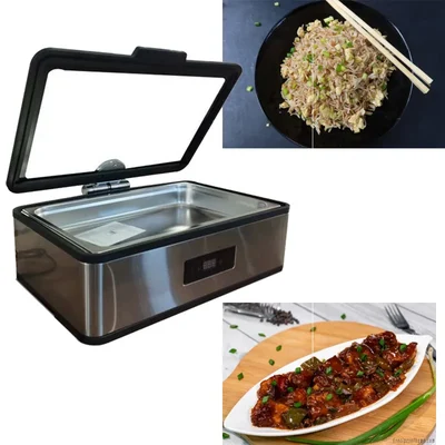 Premium Quality Electric Chaffing Dish with Digital Touchscreen Display