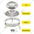 1.5 litre Stainless Steel Chafing Dish for Barbeque, Camping and Trips
