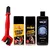 Kangaroo 150ml+150ml+200ml Chain Lube Cleaner Polish Brush Maintenance Kit CLCCBCMP520 (CL-CC-B-150-CMP-200 B)