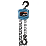 Steeledge 1 Ton Spur Gear Chain Pulley Block with 3 Meter Standard Lift, G80 Alloy Steel Load Chain - 1 Year Warranty