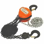 Heavy Duty 1 Ton 3 Meter Chain Pulley Block, 3 Meter Standard Lift With 6 mm Load Chain