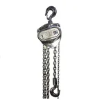 Crown Power 1 Ton 3 Meter Chain Pulley Block, 3 Meter Standard Lift With 6 mm Load Chain