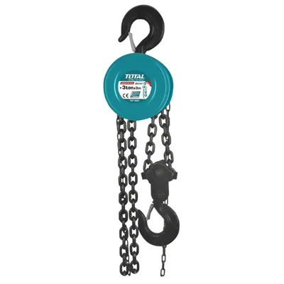 Total 3 Ton Chain Pulley Block With 3 Meter Chain & 3 Meter Lifting Height (THT1631)