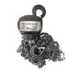 Boltz 3 ton Chain Pulley Block- 8 Meter Lifting Height & 8 mm Load Chain- Double Fall