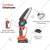 Mini Cordless Chainsaw Dual Battery (21V x 2) With 6 inch Guide Bar | Comes with Free Accessories