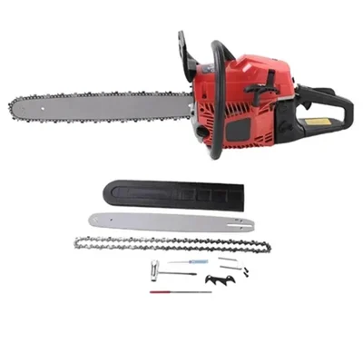 Premium Quality 58-cc Professional Petrol Chainsaw | Wood Cutting Machine with 22 inch Guide Bar