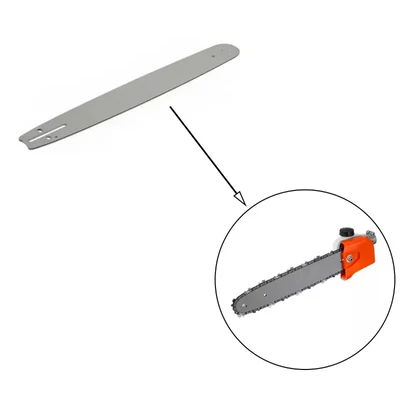 Heavy Duty 11.5 Inch Guide Bar For Brush Cutter Chainsaw Attachment