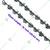 5 Pieces Premium Quality 22 inch Chain for Petrol Chainsaw Machine