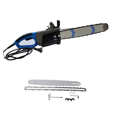 Economy 2200 watt Electric Chainsaw Machine | 16 inch Guide Bar | with Free Accessories