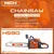 NCH H590, 58cc 2-Stroke Petrol Chainsaw with 18 inch Guide Bar for Felling/Cutting Trees, Logging Woods