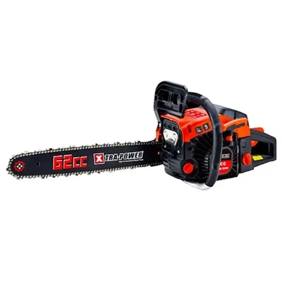 Xtra Power XPT 589, 62-cc Petrol Operated Chainsaw with 22 inch Guide Bar | Suitable for Landscaping and Cutting Works