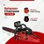 Balwaan CS-520, 52cc 2-Stroke Petrol Chainsaw with 18 Inch Guide Bar, Low Vibration, Easy-Start & Chain Tensioner