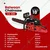 Balwaan CS-520, 52cc 2-Stroke Petrol Chainsaw with 18 Inch Guide Bar, Low Vibration, Easy-Start & Chain Tensioner