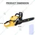 GIGAWATTS 62CC Heavy Duty Petrol Chainsaw with 21-Inch Blade | 2.8kW Powerful 2-Stroke Wood Cutting Machine for Professional Logging 