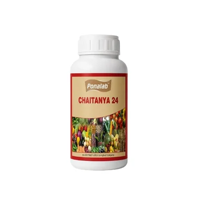 Chaitanya 24 Liquid Bio-Fungicide (500 ml) Pseudomonas Fluorescens (CFU 1 × 10⁸ cells/ml) Organic PGPR Bio-Bactericide