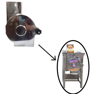 Chamber For Commercial Stainless Steel Chili Onion Cutter Machine, 1 HP, 70kg/hr