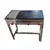 Vinayak Machines Stand Type 18 x 36 inch Chapati Tawa Bhatti with Puffer Plate, Gas Operated