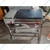 Vinayak Machines Stand Type 18 x 36 inch Chapati Tawa Bhatti with Puffer Plate, Gas Operated
