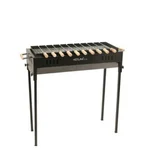 Hotline Plus B15 Charcoal 15 inch Barbeque Grill with 10 Skewers for Home Garden & Outdoor Camping