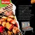 Skyline ‎VTL-4800 Charcoal Barbeque Briefcase with 8 Skews With 1 Year Warranty
