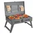 Skyline ‎VTL-4800 Charcoal Barbeque Briefcase with 8 Skews With 1 Year Warranty