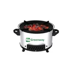 Greenway Ember Charcoal Cooking Stove, Ideal for Household, Small Business Outdoor Cooking, Camping, Barbecue & Grilling