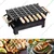 NE GRILLS 14 inch Table Top Charcoal Barbeque Grill with 6 Skewers for Home and Picnic