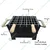 STARCAVE Portable Charcoal Barbeque Grill with 4 Skewers