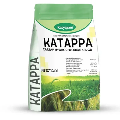 Katyayani Katappa Cartap Hydrochloride 4% GR Insecticide for controlling Caterpillars in Paddy Crops(Pack-5 kg x 1)